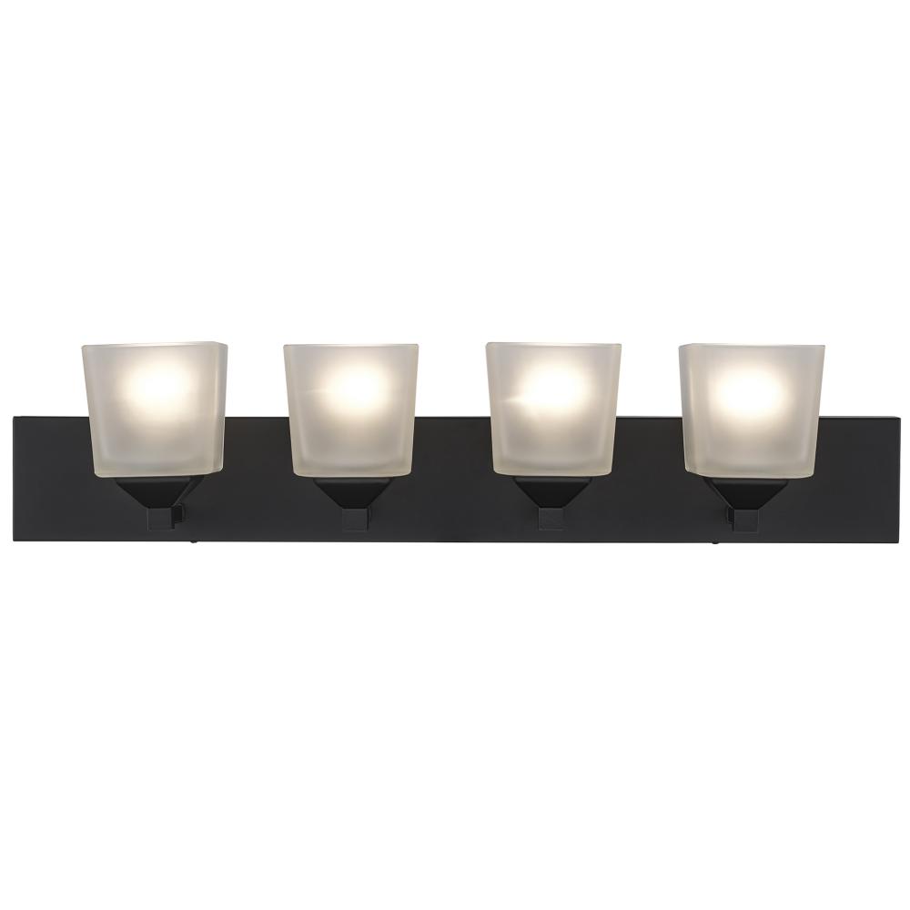 4 LT BATH-SQUARE FROST GLASS-B